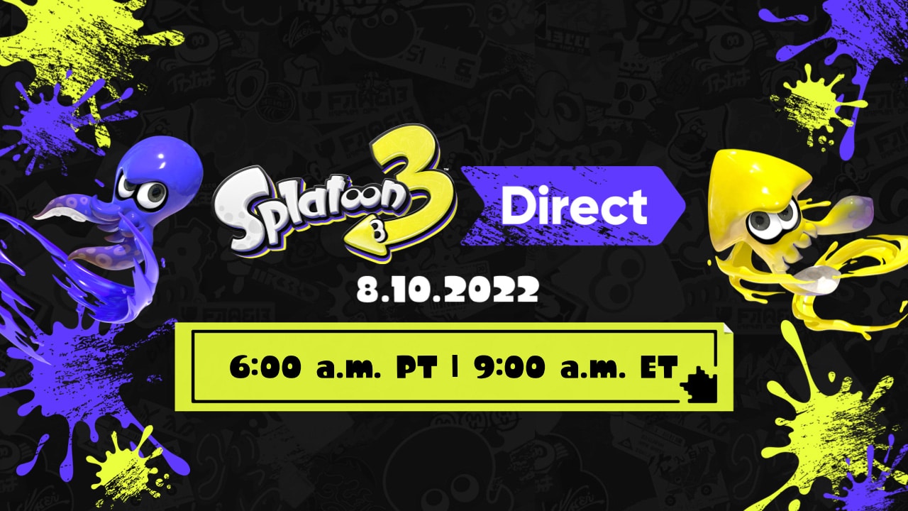 Splatoon 3 Nintendo Direct – Deze woensdag