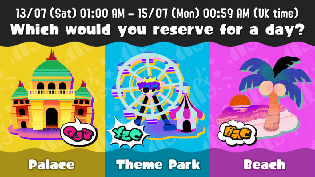 Splatoon 3 Summer Nights Splatfest: Choose Your Perfect Holiday Venue