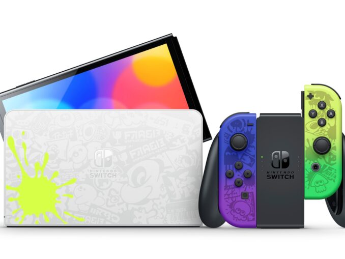News - Splatoon 3 themed Nintendo Switch coming this August 