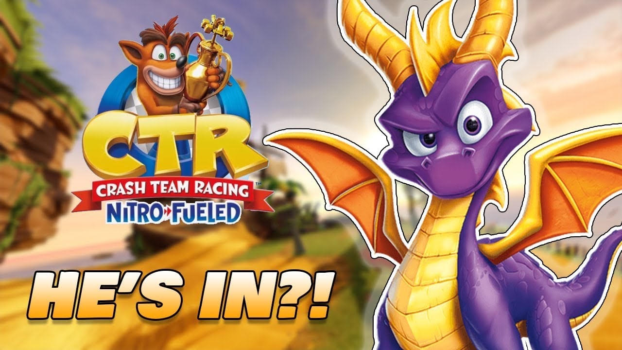 [FACT] Spyro playable in Crash Team Racing Nitro-Fueled?
