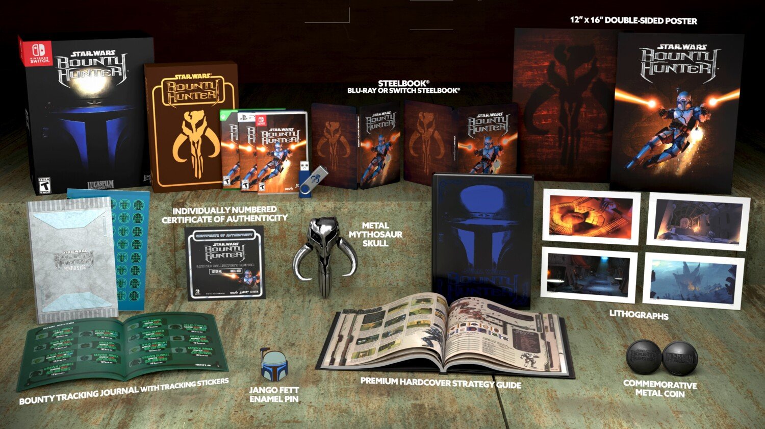STAR WARS: Bounty Hunter – Fysieke release in Master-, Premium- en Standard-edities