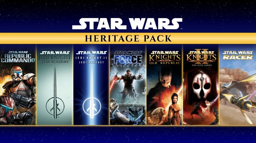 Star Wars Heritage Pack: Physical Release, Games, and More
