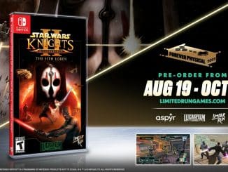 Star Wars: KOTOR II: The Sith Lords – Fysieke edities aangekondigd, pre-orders vanaf 19 augustus