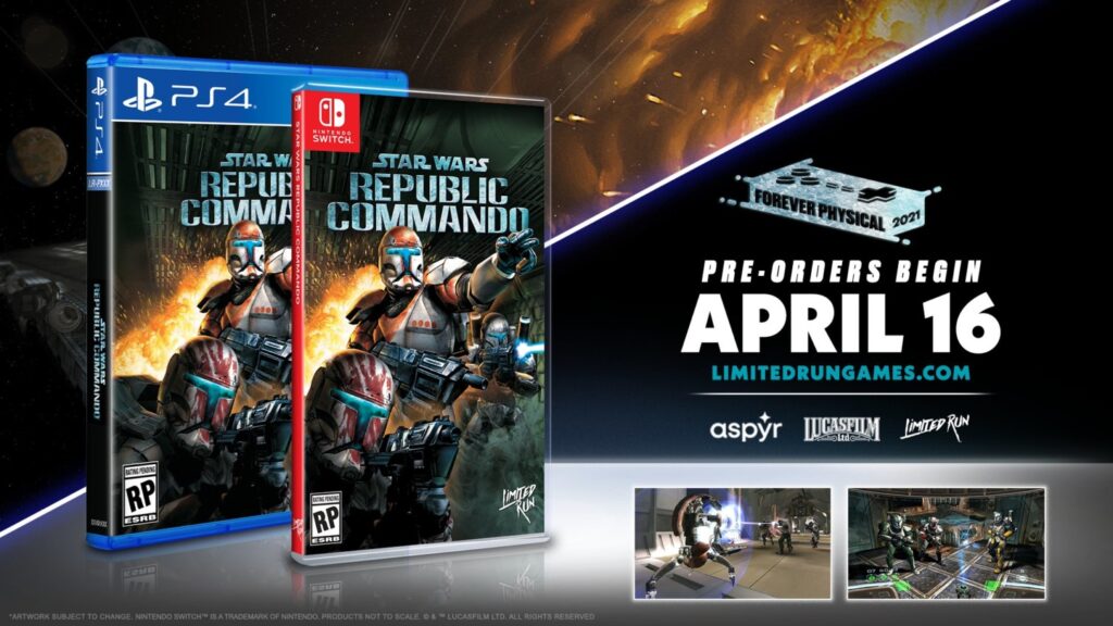 Star Wars: Republic Commando – Physical Editions announced