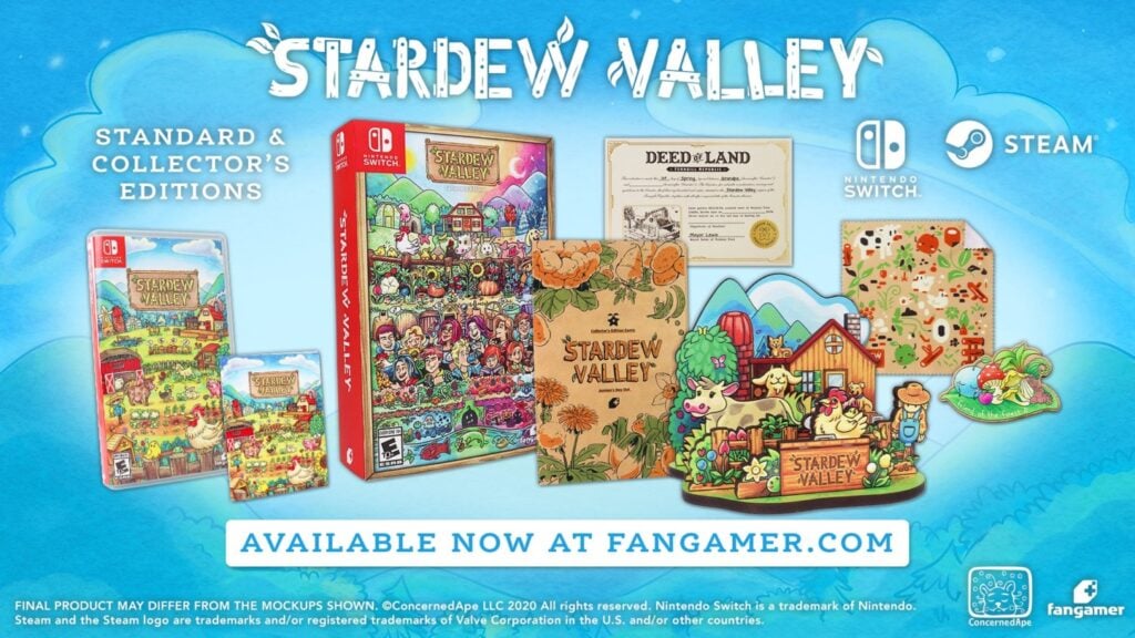 Stardew Valley – Standard en Collector’s edities onthuld
