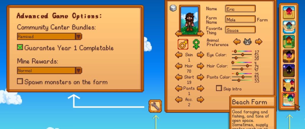 Stardew Valley’s Version 1.5 Update – Beach Farms and Advanced Game Options