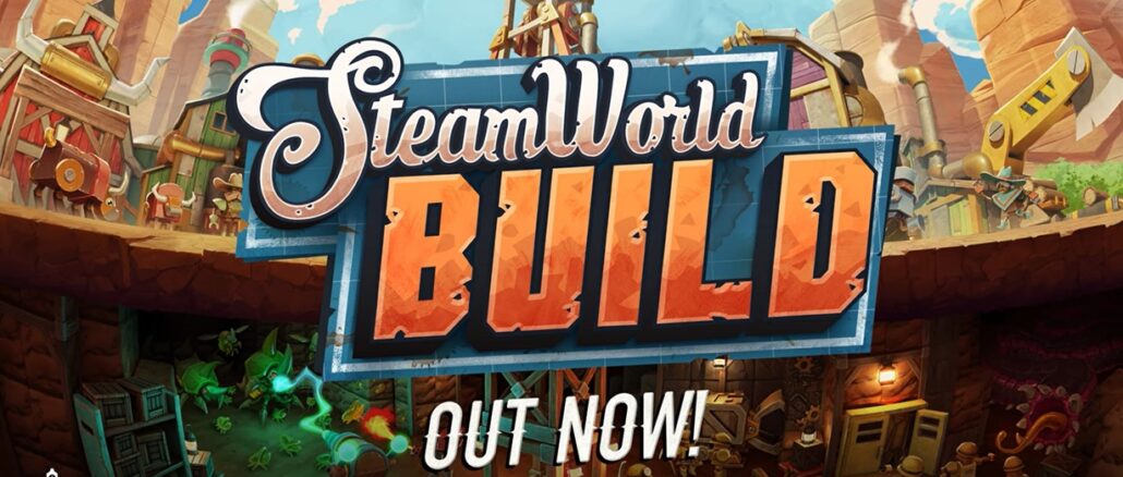 SteamWorld Build: Een avontuur in het wilde westen in het bouwen van steden
