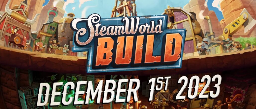 SteamWorld Build: Creëer je mijnbouwimperium in december