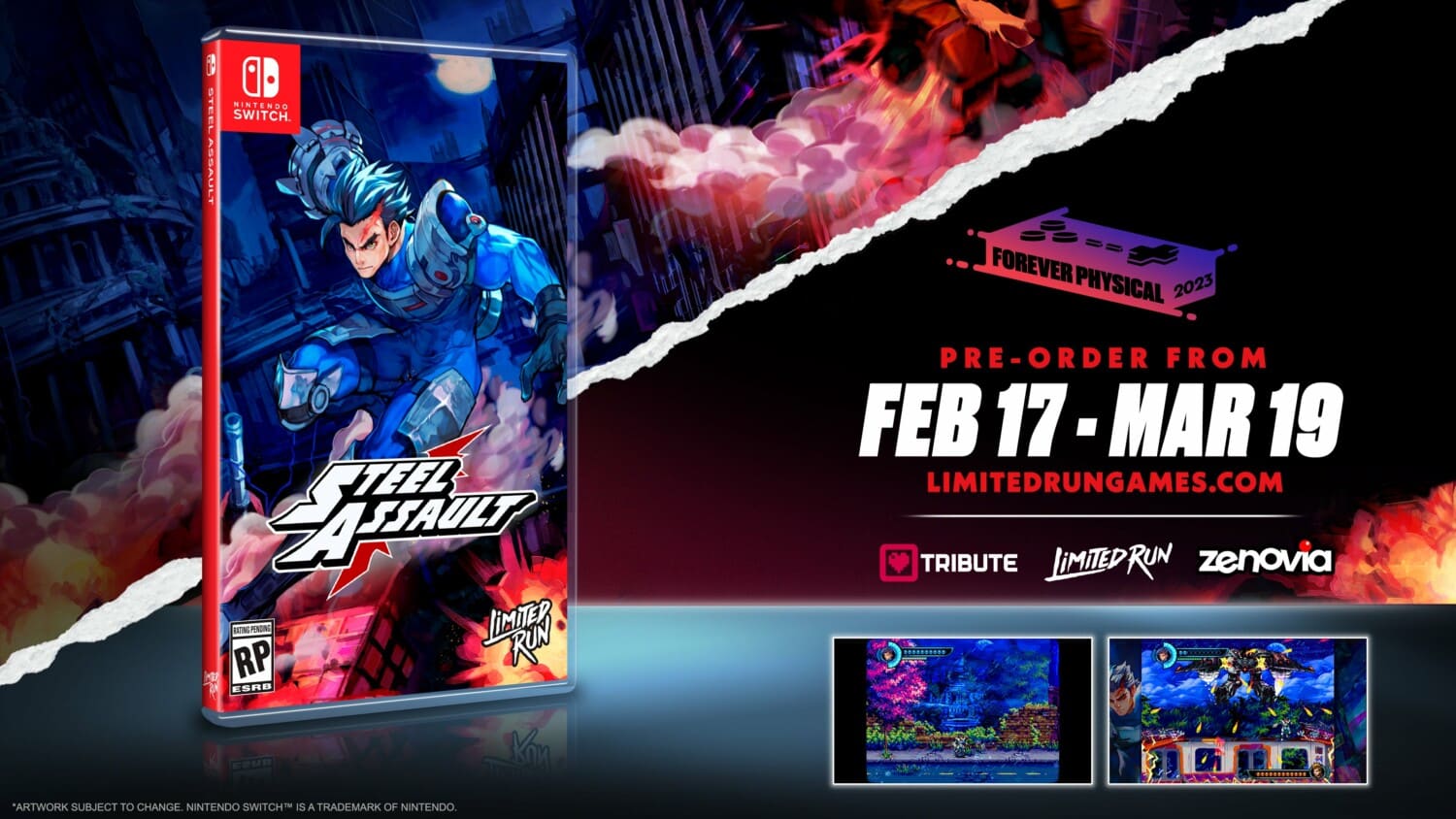 Steel Assault – Physical Editions announced
