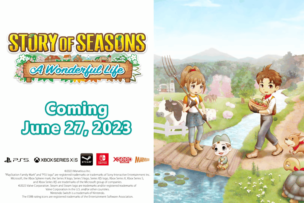 STORY OF SEASONS: A Wonderful Life – Launches June 27th 2023 STORY OF SEASONS: A Wonderful Life – Launches June 27th 2023