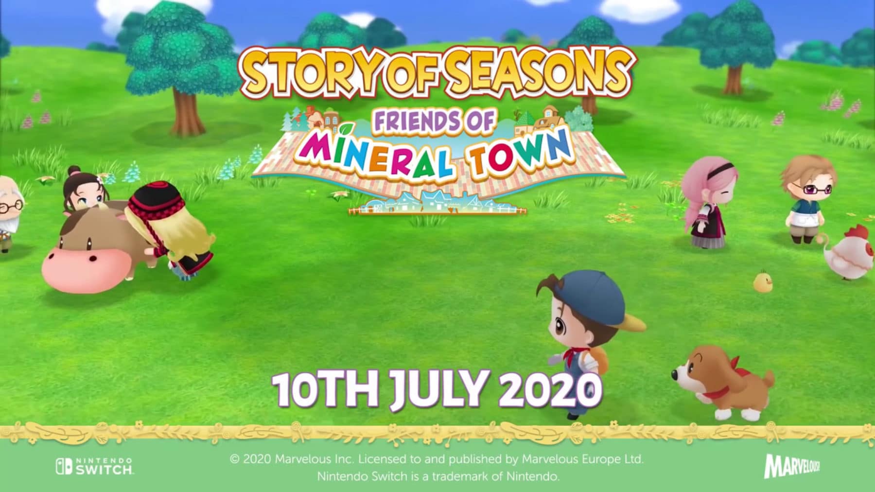 Story Of Seasons: Friends Of Mineral Town – July 10 in Europe