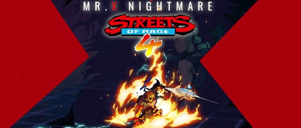 Streets Of Rage 4  – Mr. X Nightmare DLC aangekondigd