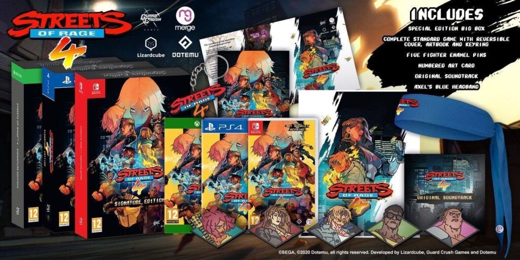 Streets Of Rage 4 Physical coming to Europe