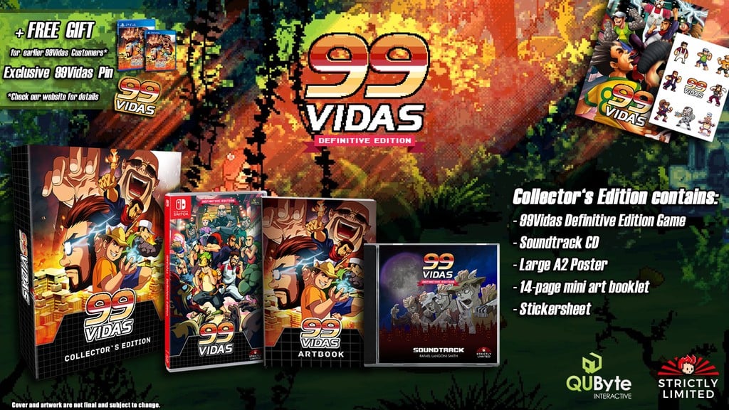 Strictly Limited Games’ Next Physical Release – 99Vidas + Collector’s Edition