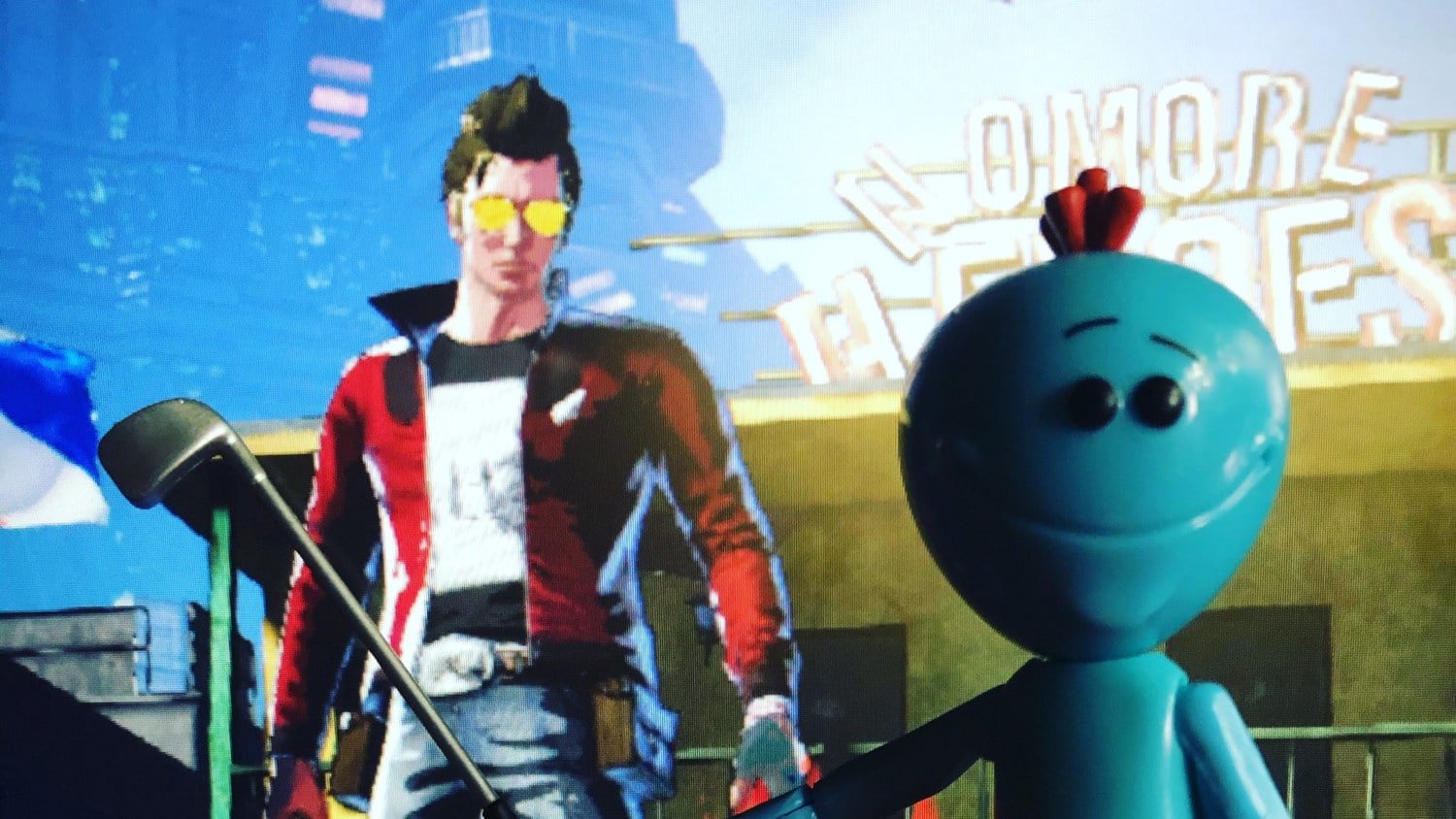 Suda51 – First In-game footage of Travis Touchdown in No More Heroes 3