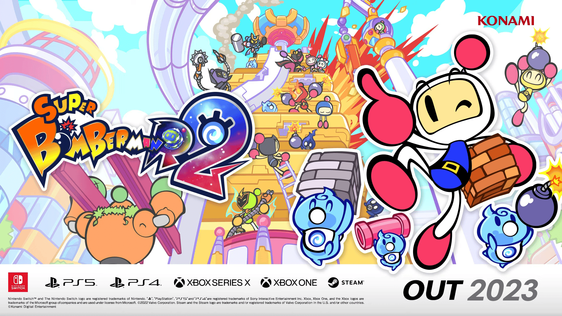 Super Bomberman R 2 is coming in 2023