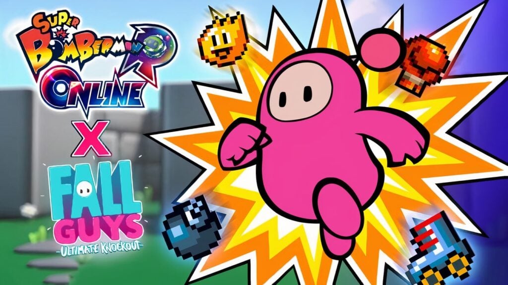 Super Bomberman R Online – Fall Guys Crossover Content