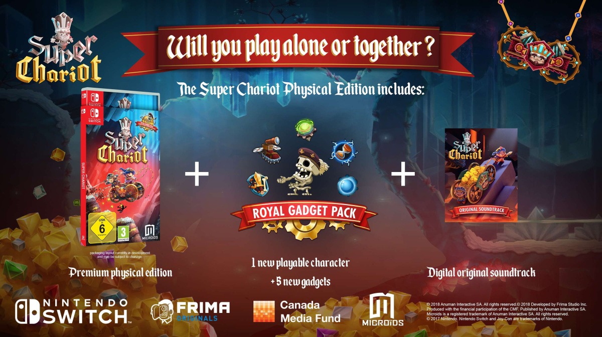 Super Chariot komt in mei plus een fysieke release Super Chariot komt in mei plus een fysieke release