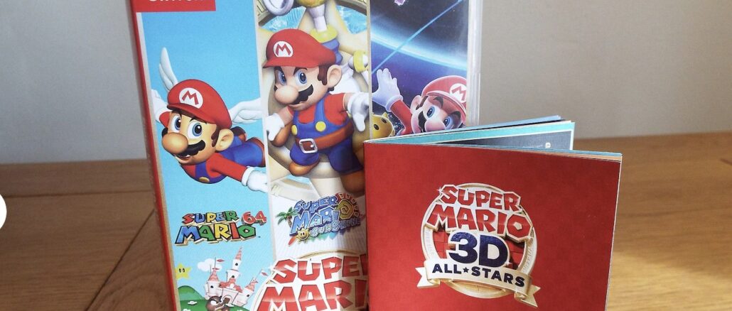 Super Mario 3D All Stars – Fan-made instructieboekje