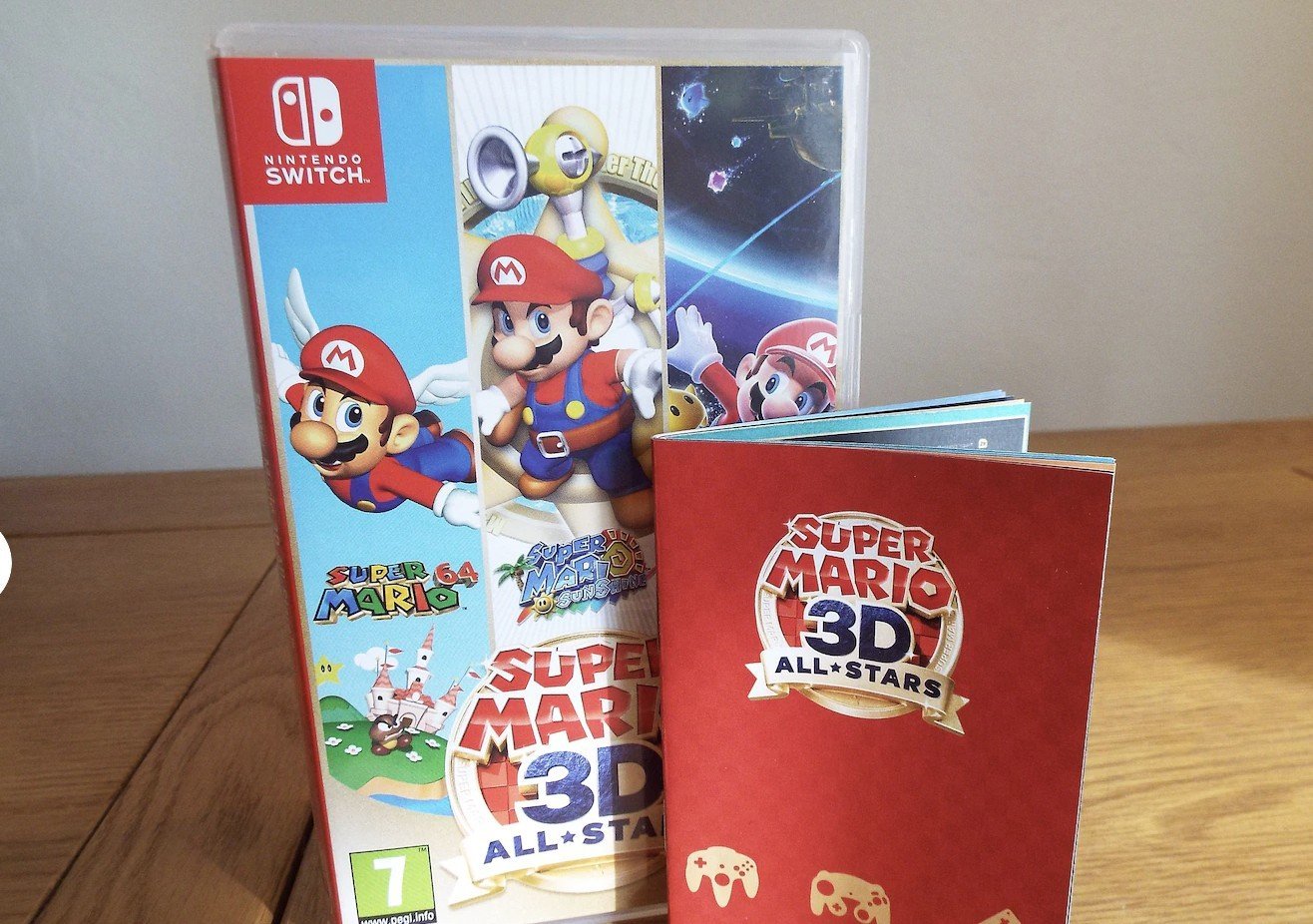 Super Mario 3D All Stars – Fan-made Instruction Booklet