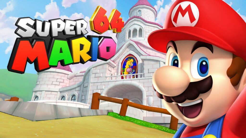Super Mario 64 on PC is running at 4K with Ultra Widescreen