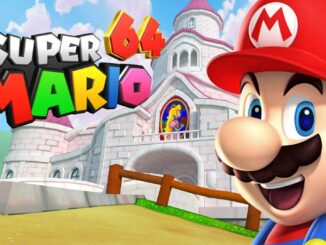 Super Mario 64 op pc draait op 4K met Ultra Widescreen