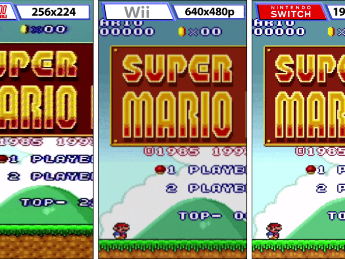 News - Super Mario All-Stars – Comparison 