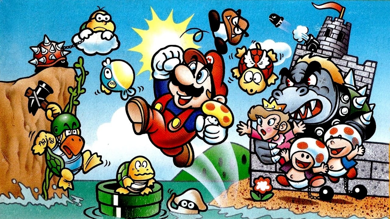 Super Mario anime movie 4K remaster