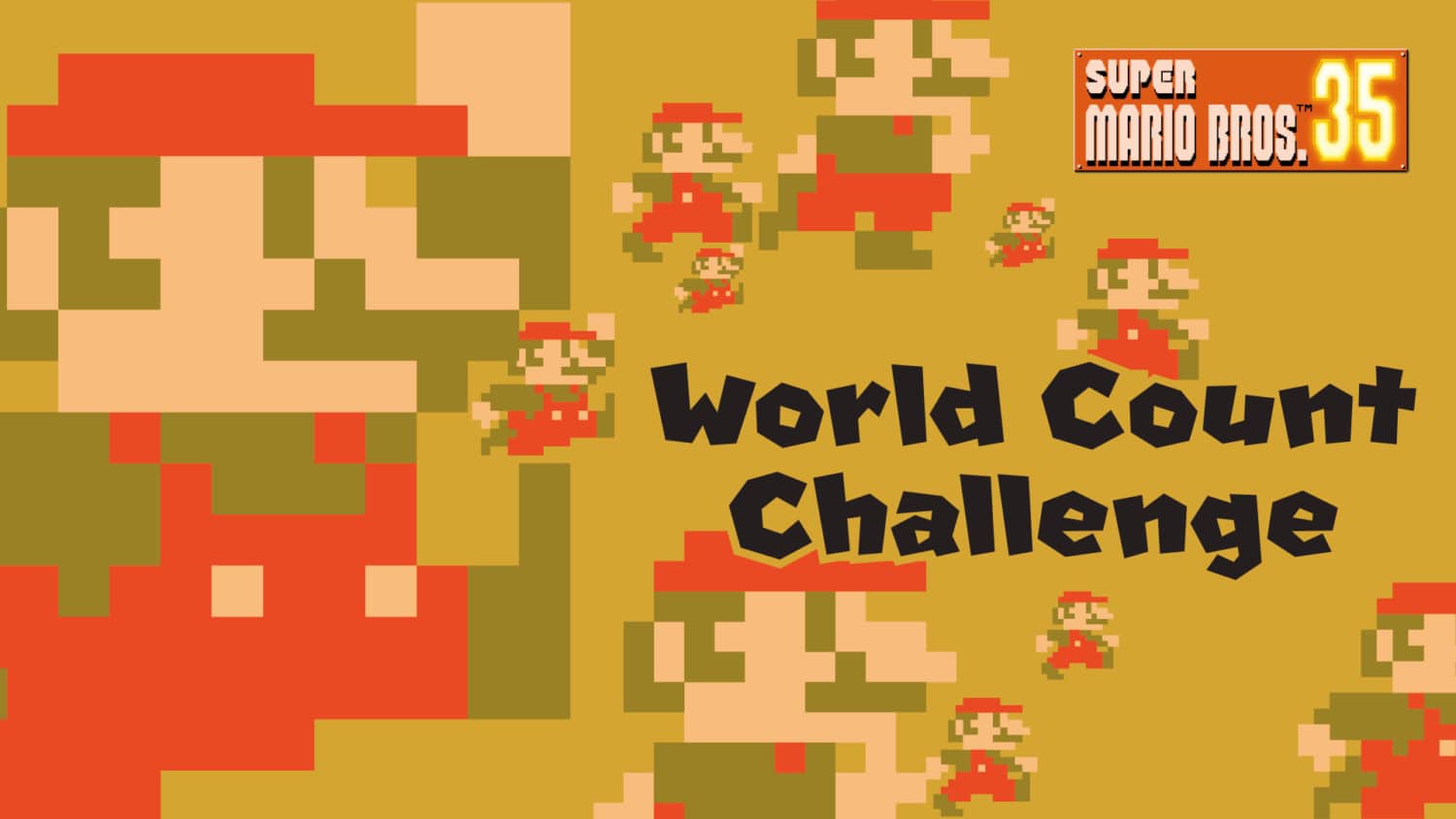 Super Mario Bros. 35 Players – Defeat 3.5 Million Bowsers Challenge