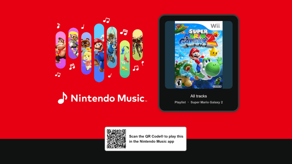 Soundtrack van Super Mario Galaxy 2 verschijnt op Nintendo Music nu de release van de Switch nadert