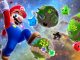 Super Mario Galaxy uses button prompts on Nvidia Shield