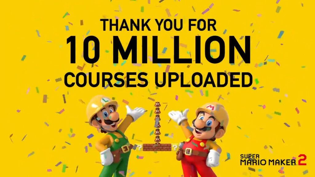 Super Mario Maker 2 – 10 miljoen levels geüpload Super Mario Maker 2 – 10 miljoen levels geüpload