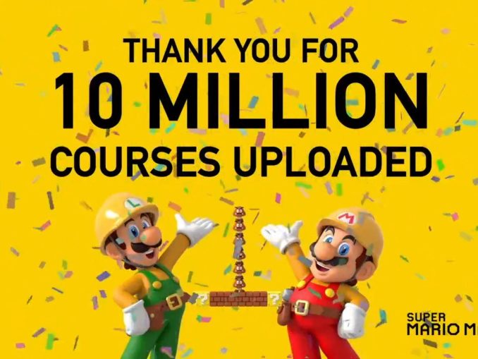 Nieuws - Super Mario Maker 2 – 10 miljoen levels geüpload 