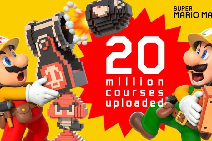 Nieuws - Super Mario Maker 2 – 20 miljoen+ geüploade levels 