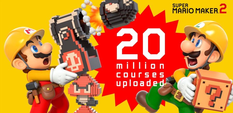 Super Mario Maker 2 – 20 miljoen+ geüploade levels