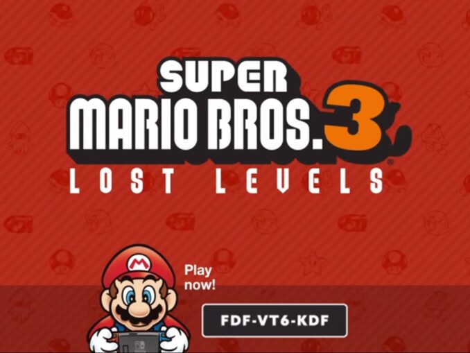 Nieuws - Super Mario Maker 2 Player – Lost Levels geïnspireerd door Super Mario Bros. 3 