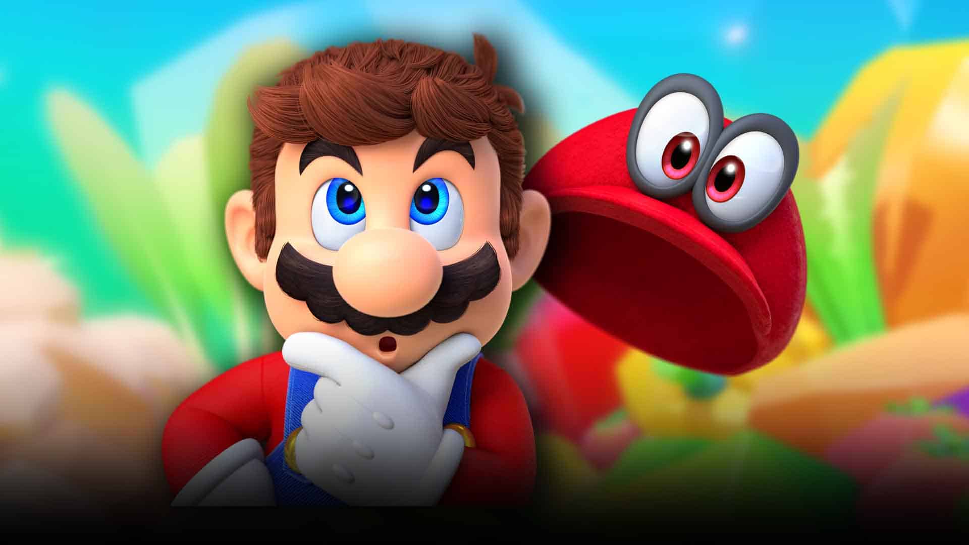 Super Mario Odyssey Hint Art Time