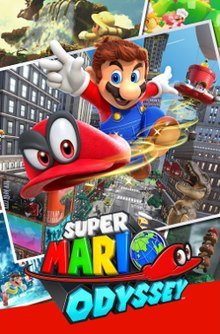 Super Mario Odyssey cover