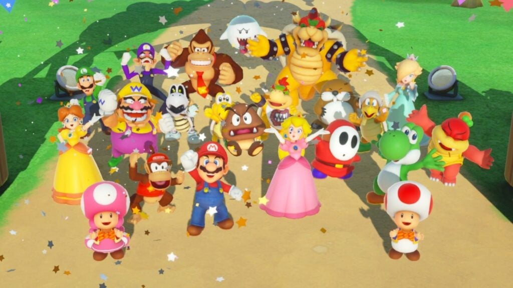Super Mario Party – Over 1 million copies sold in Japan