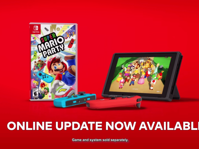 Nieuws - Super Mario Party versie 1.1.0 voegt online modes toe