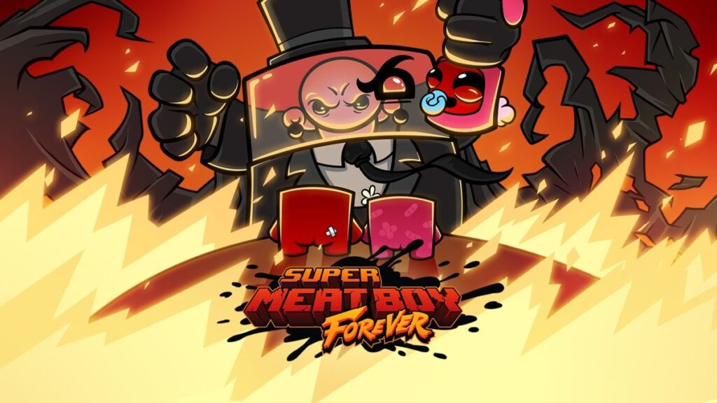 Super Meat Boy Forever beschikbaar Super Meat Boy Forever beschikbaar