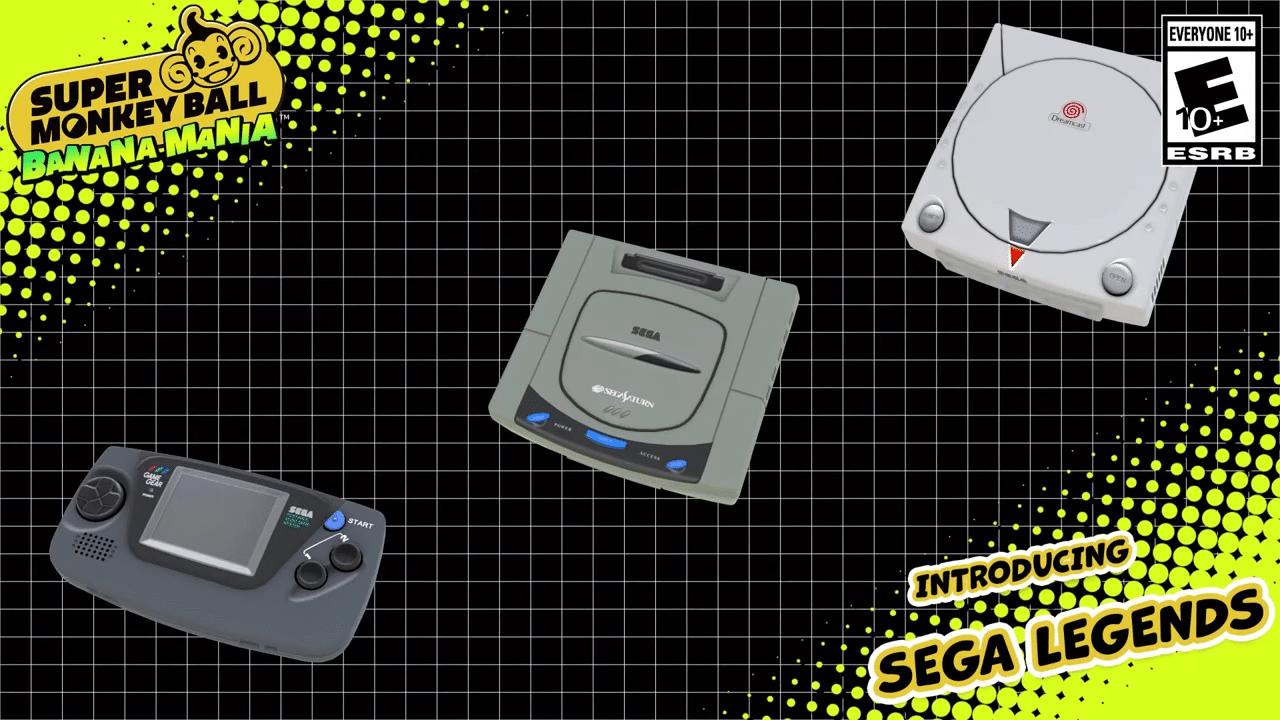 Super Monkey Ball: Banana Mania – DLC gets weirder with classic SEGA console characters