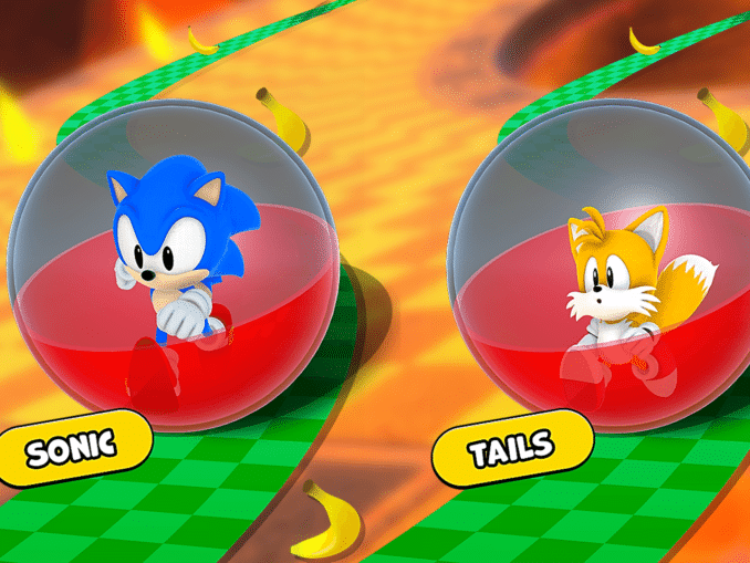News - Super Monkey Ball: Banana Mania – Sonic And Tails Officially are playable characters 