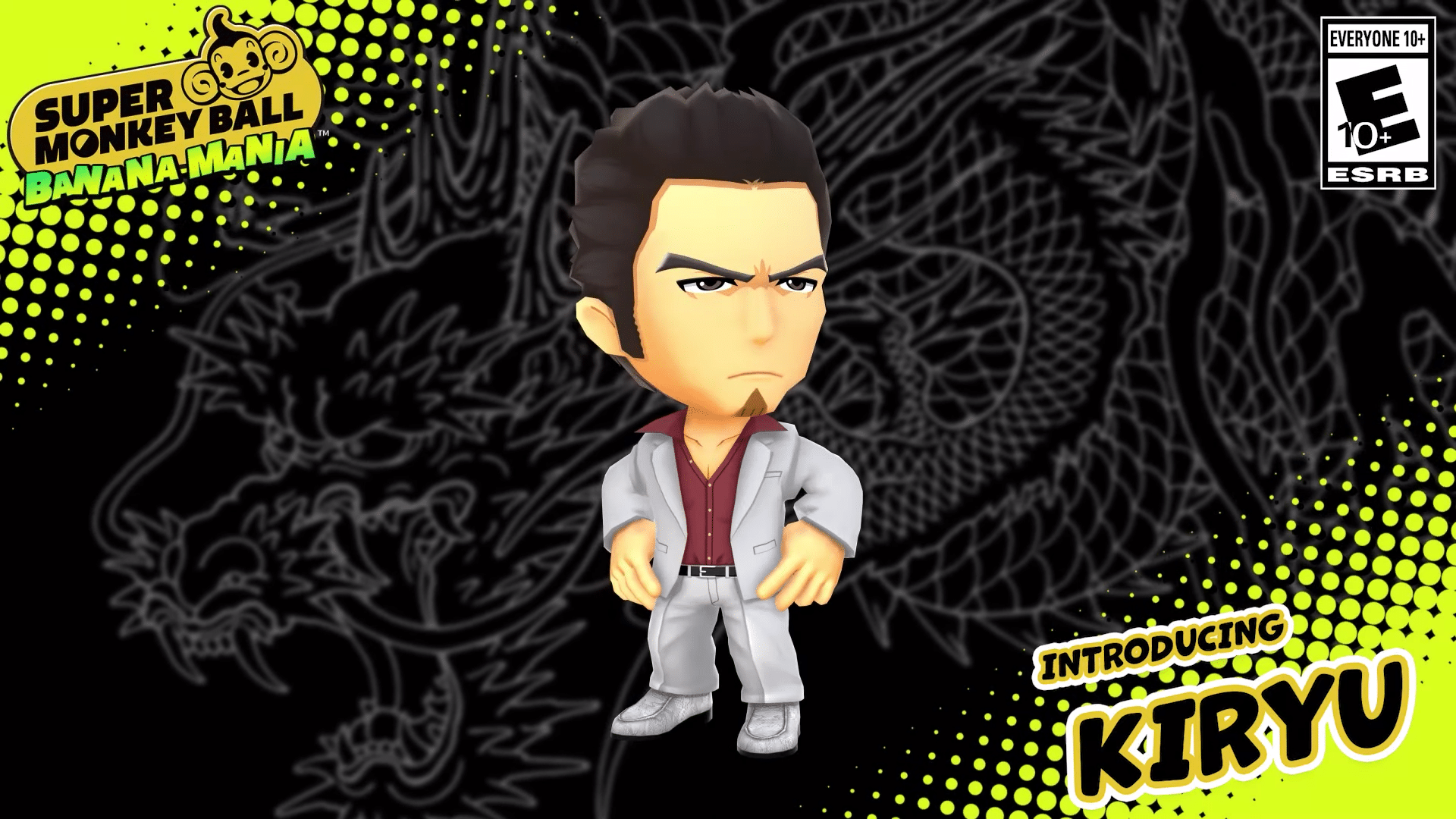 Super Monkey Ball: Banana Mania – Yakuza’s Kazuma Kiryu is een speelbaar personage