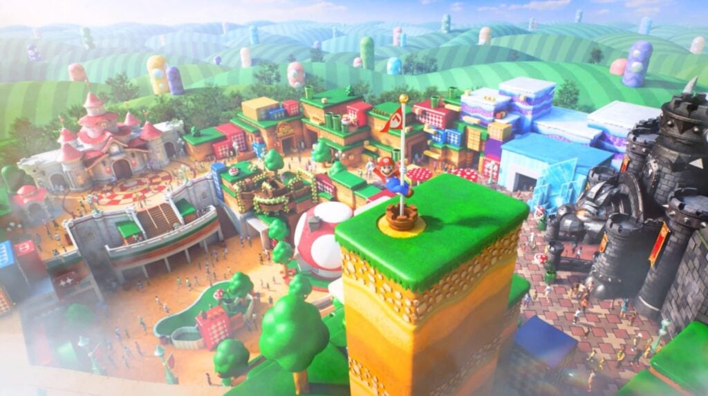 De bouw van Super Nintendo World is begonnen