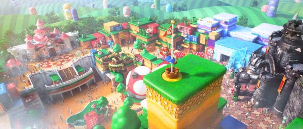 Super Nintendo World construction started