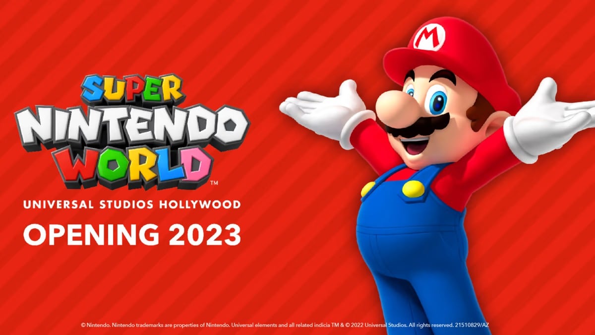 Super Nintendo World Hollywood Construction footage + Reservation system