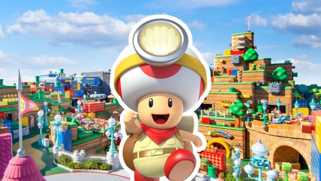 Super Nintendo World Japan – Captain Toad ook gespot