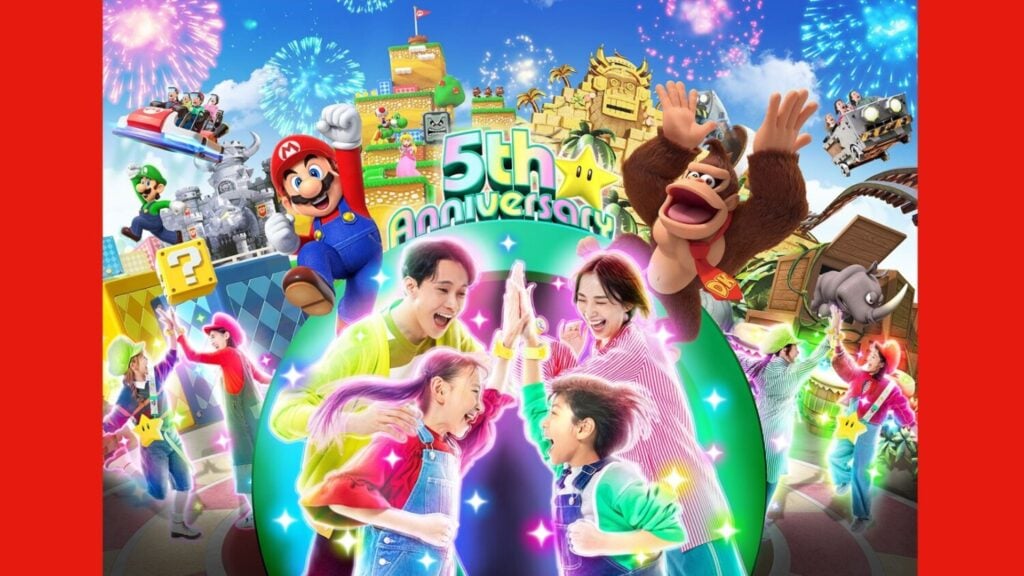 Super Nintendo World Japan’s 5th anniversary on March 18, 2026: Invincible band, Superstar bucket, food