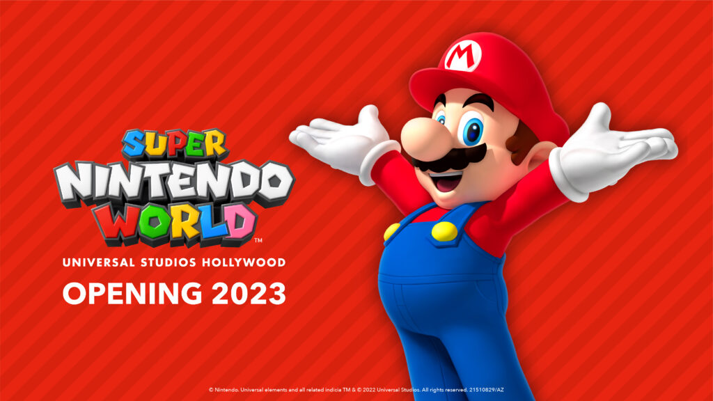 Super Nintendo World opent in Universal Studios Hollywood in 2023